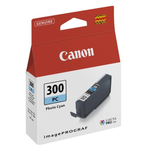 Canon PFI-300 PC Foto Mavi Kartuş