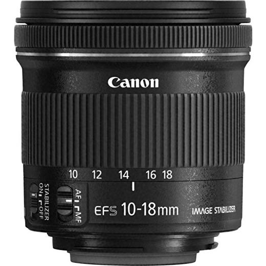 Canon EF-S10-18MM F4.5-5.6 IS STM Lens