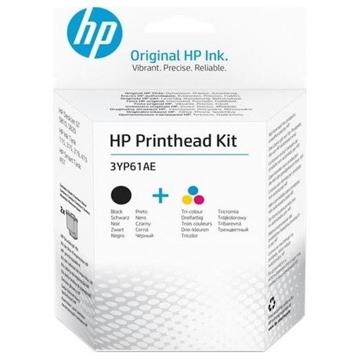 HP 3YP61AE Siyah + Üç Renkli GT Baskı Kafası